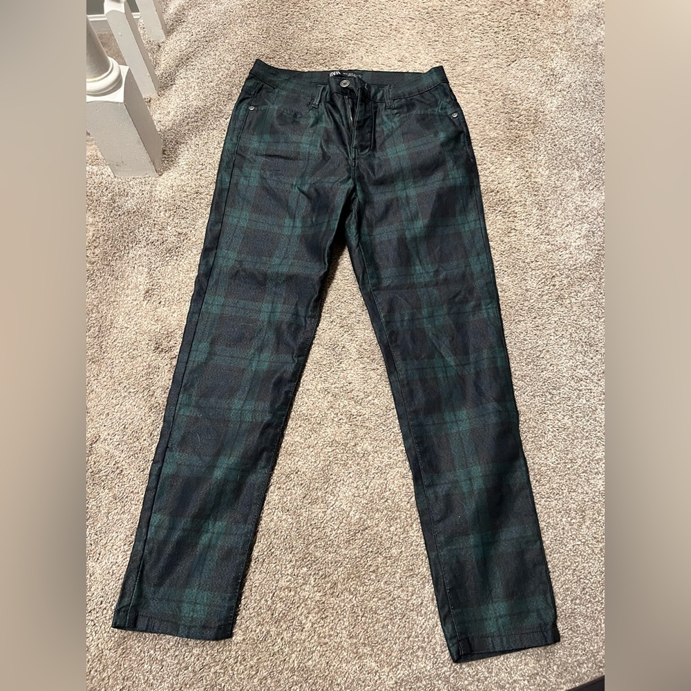 ZARA plaid pants